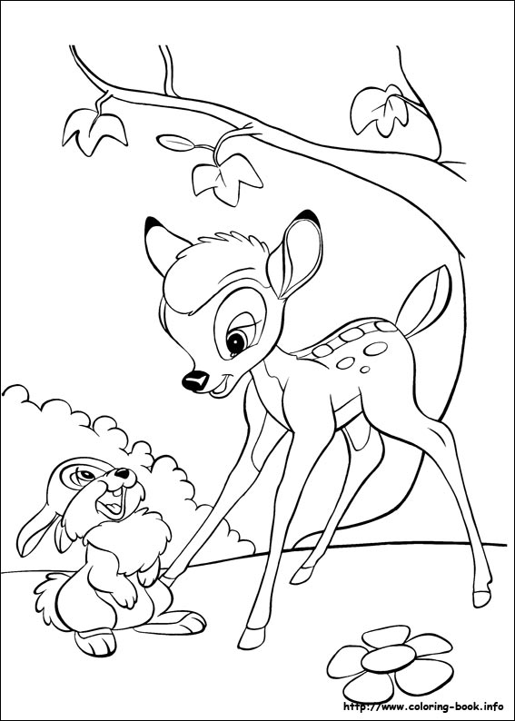 Bambi 2 coloring picture